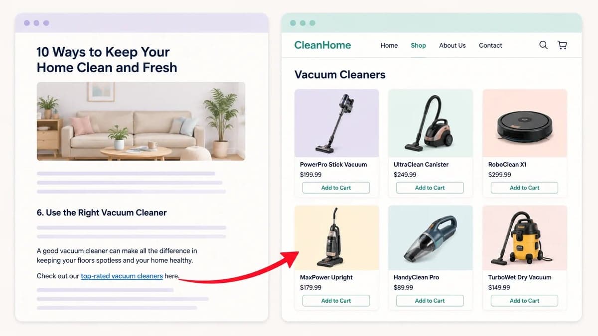 Category and gift guide content that lifts average order value