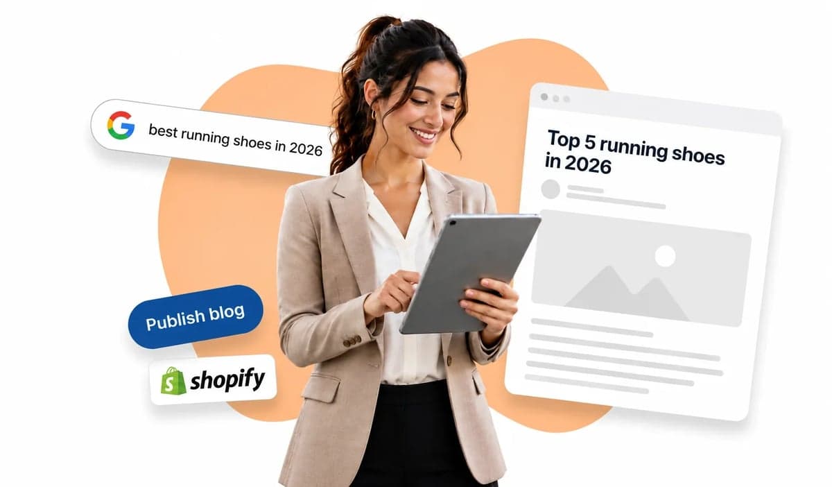 Blog content for your entire Shopify e-commerce catalog