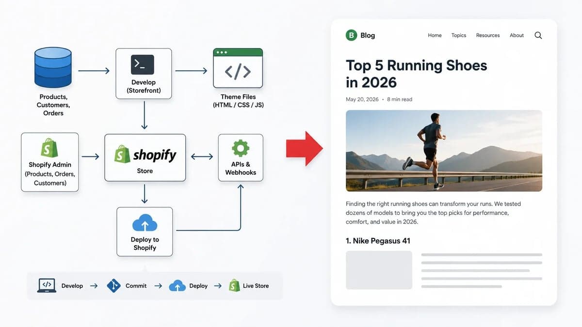 Turn your Shopify development expertise into public content