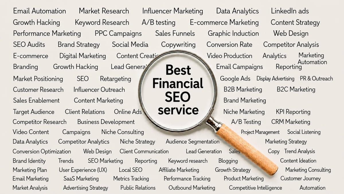 Financial SEO services built around how clients actually search