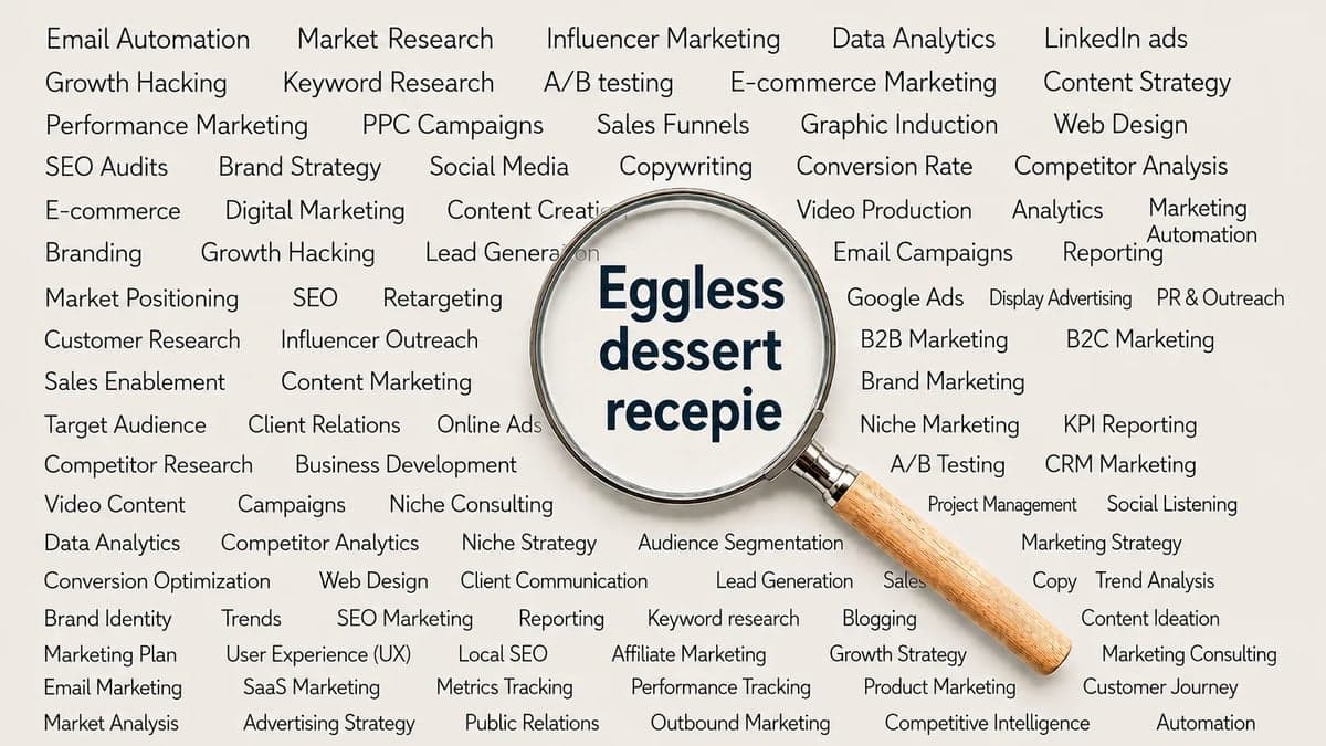 Find the keywords your food blog can realistically win