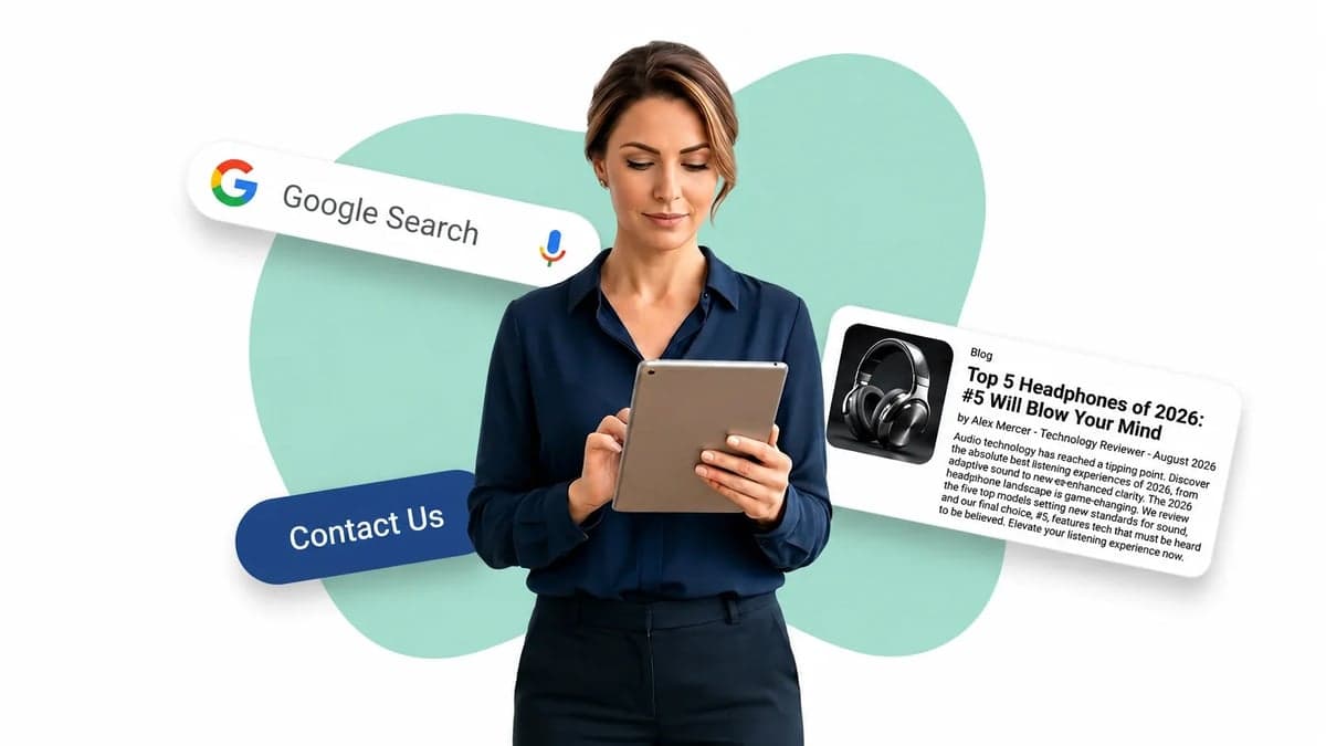 Blog posts that do the selling before the call