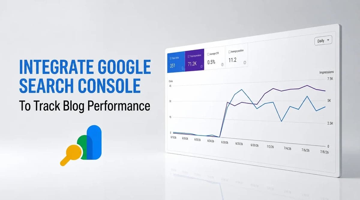 Track organic blog performance in Google Search Console