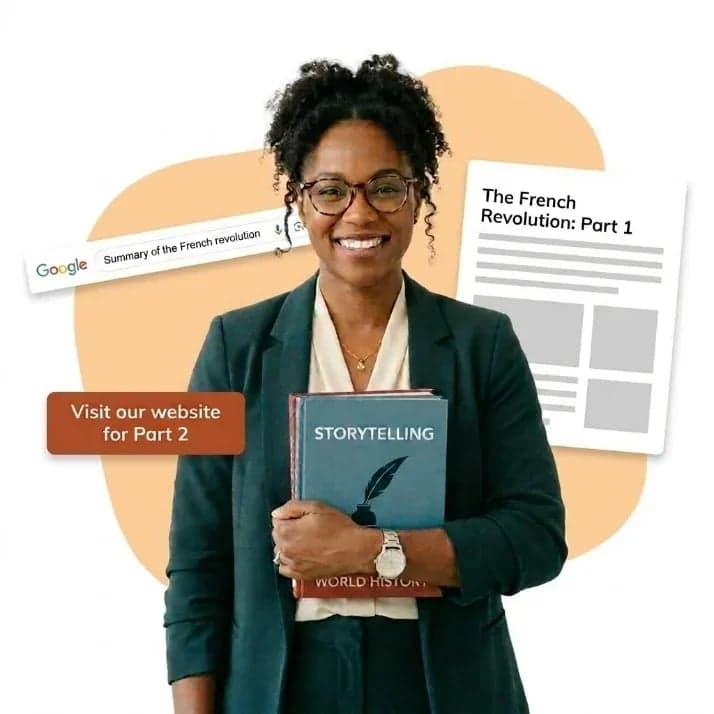 education-creators solution illustration