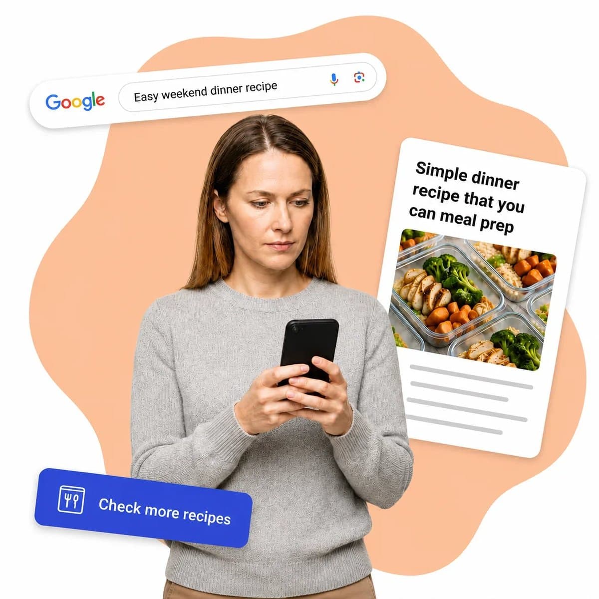 food-recipe solution illustration