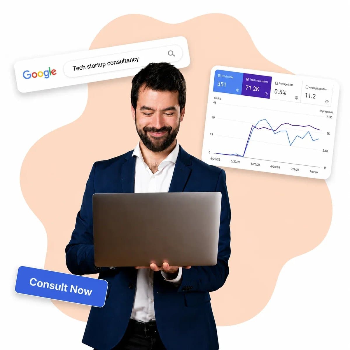 startup-founders solution illustration